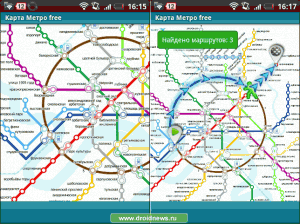 Карта Метро (Metro24)