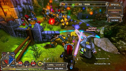 Dungeon Defenders. First Wave