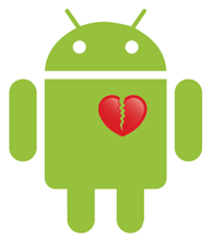 Android разбитое сердце
