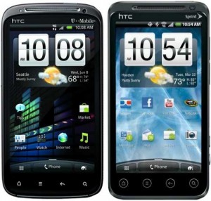 HTC Sensation & HTC Evo 3D