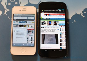 Galaxy Nexus vs iPhone