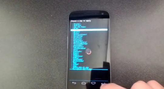 Clockwork Mod Recovery на Galaxy Nexus