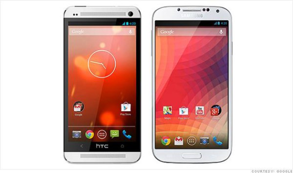 Galaxy S4 & HTC One Google Edition